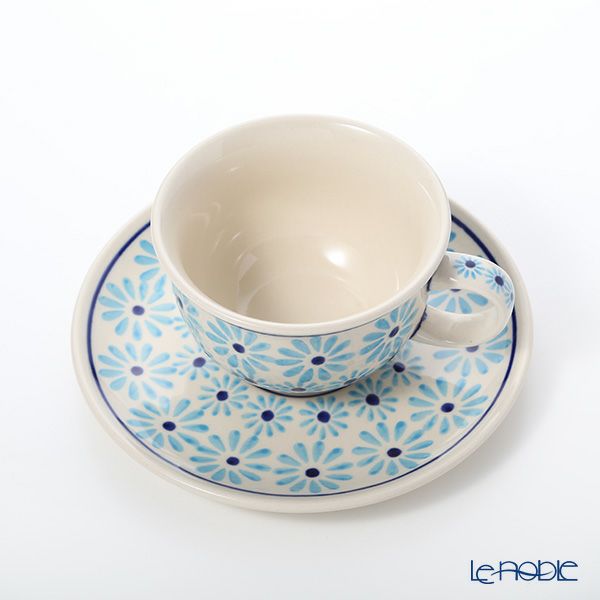 ポーリッシュポタリー（ポーランド陶器） ボレスワヴィエツ ティーカップ＆ソーサー 220ml／16cm 775／836／966