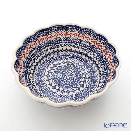 ポーリッシュポタリー（ポーランド陶器） ボレスワヴィエツ ボウル 1.5L／24.3cm 1279A／1046