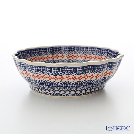 ポーリッシュポタリー（ポーランド陶器） ボレスワヴィエツ ボウル 1.5L／24.3cm 1279A／1046