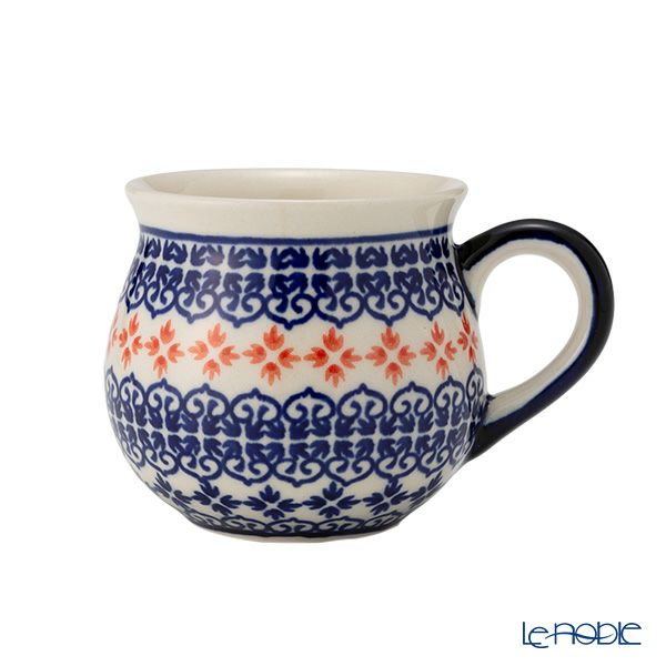 ポーリッシュポタリー（ポーランド陶器） ボレスワヴィエツ マグ 220ml／8cm 1452／1046