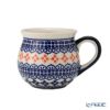 ポーリッシュポタリー（ポーランド陶器） ボレスワヴィエツ マグ 220ml／8cm 1452／1046