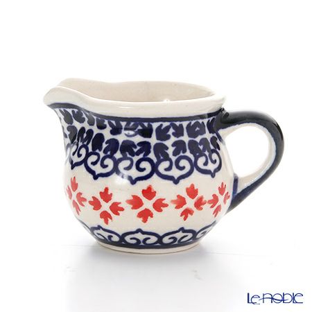 ポーリッシュポタリー（ポーランド陶器） ボレスワヴィエツ クリーマー 35ml／4.9cm 1114／1046