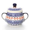 ポーリッシュポタリー（ポーランド陶器） ボレスワヴィエツ シュガーボウル 250ml／9.8cm 1354／1046