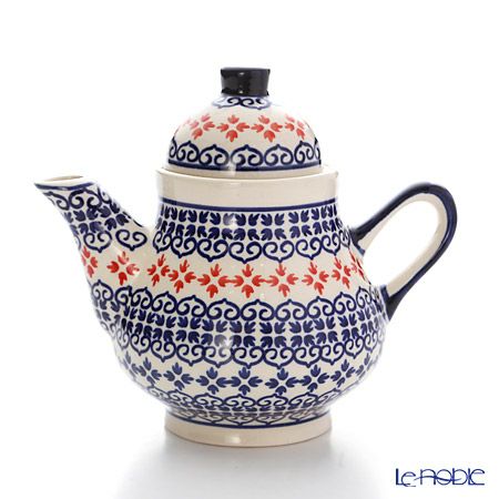 ポーリッシュポタリー（ポーランド陶器） ボレスワヴィエツ コーヒーポット 250ml／14cm 163／1046