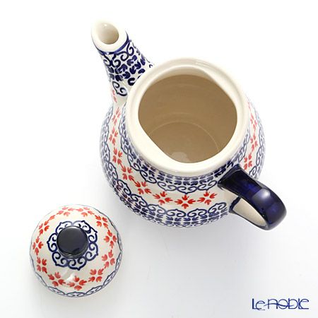 ポーリッシュポタリー（ポーランド陶器） ボレスワヴィエツ コーヒーポット 250ml／14cm 163／1046