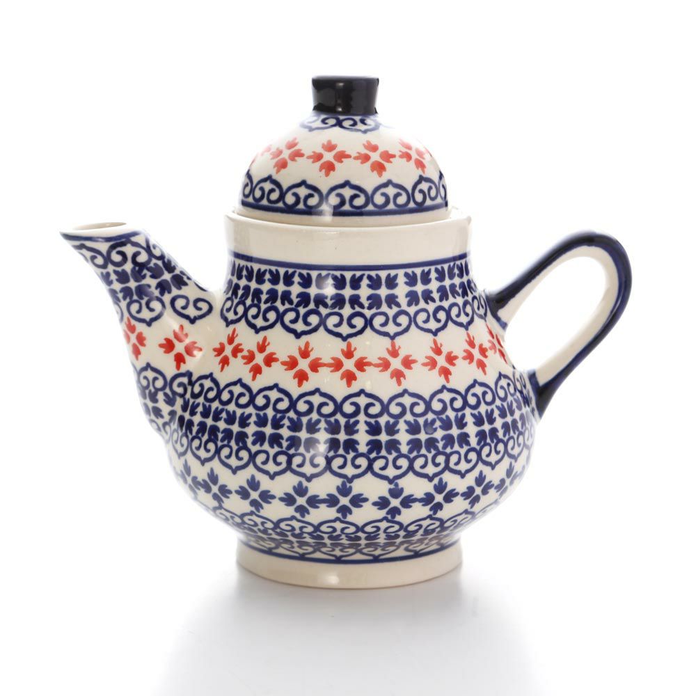 ポーリッシュポタリー（ポーランド陶器） ボレスワヴィエツ コーヒーポット 250ml／14cm 163／1046