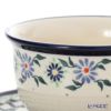 ポーリッシュポタリー（ポーランド陶器） ボレスワヴィエツ ティーカップ＆ソーサー 220ml／16cm 775／836／A-1163A