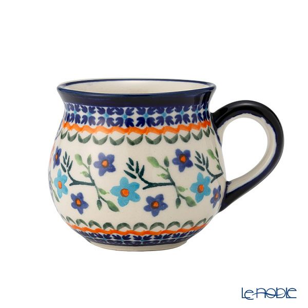 ポーリッシュポタリー（ポーランド陶器） ボレスワヴィエツ マグ 220ml／8cm 1452／A-1154A