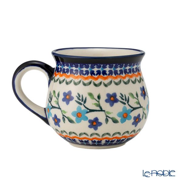ポーリッシュポタリー（ポーランド陶器） ボレスワヴィエツ マグ 220ml／8cm 1452／A-1154A