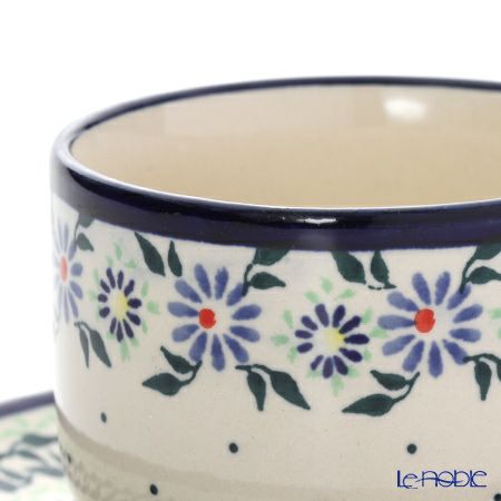 ポーリッシュポタリー（ポーランド陶器） ボレスワヴィエツ ティーカップ＆ソーサー 210ml／16cm 886／883／A-1163A