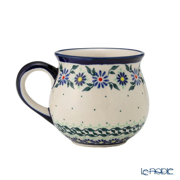 ポーリッシュポタリー（ポーランド陶器） ボレスワヴィエツ マグ 220ml／8cm 1452／A-1163A