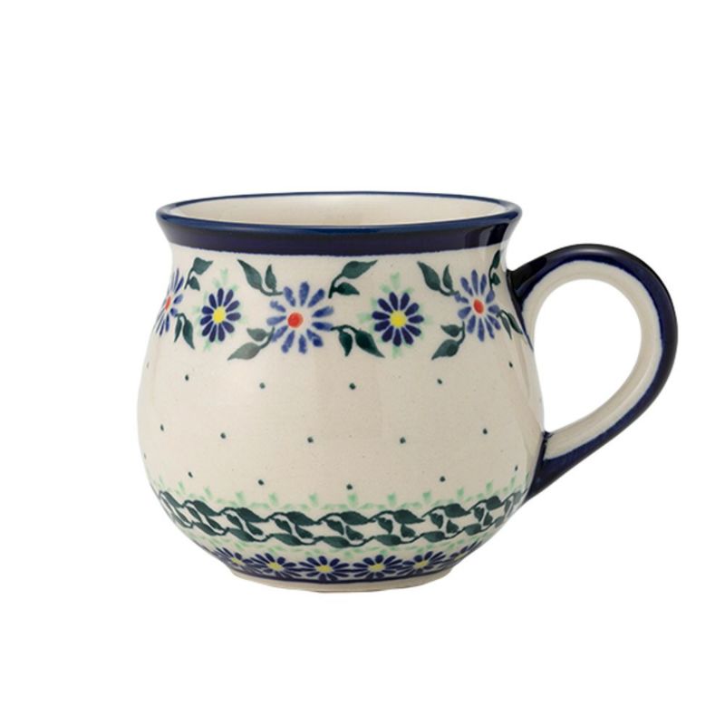 ポーリッシュポタリー（ポーランド陶器） ボレスワヴィエツ マグ 220ml／8cm 1452／A-1163A