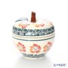 ポーリッシュポタリー（ポーランド陶器） ボレスワヴィエツ キャニスター（リンゴ） 9.2cm／100ml 1899／955