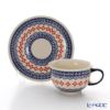 ポーリッシュポタリー（ポーランド陶器） ボレスワヴィエツ ティーカップ＆ソーサー 220ml／16cm 775／836／1046