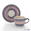 ポーリッシュポタリー（ポーランド陶器） ボレスワヴィエツ ティーカップ＆ソーサー 210ml／16cm 886／883／1046