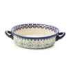 ポーリッシュポタリー（ポーランド陶器） ボレスワヴィエツ グラタン皿 18.8cm／H4.6cm 1454／A-1155A
