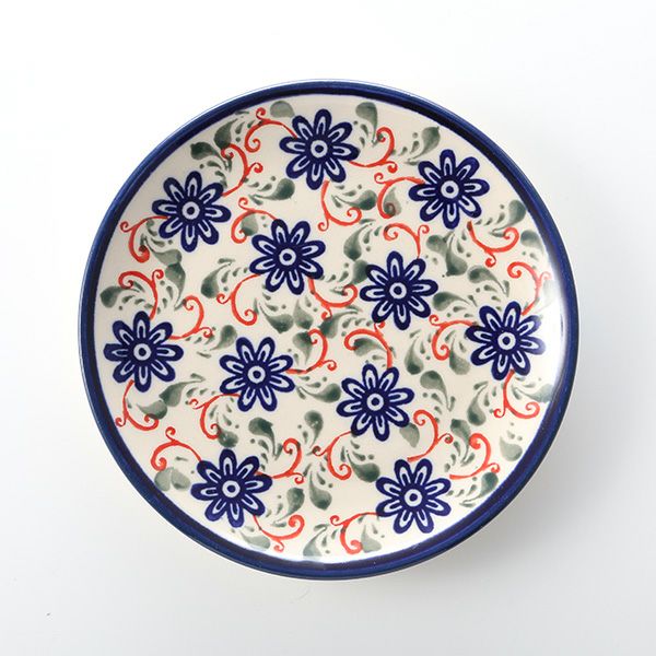 ポーリッシュポタリー（ポーランド陶器） ボレスワヴィエツ プレート 16cm 818／A-1197A