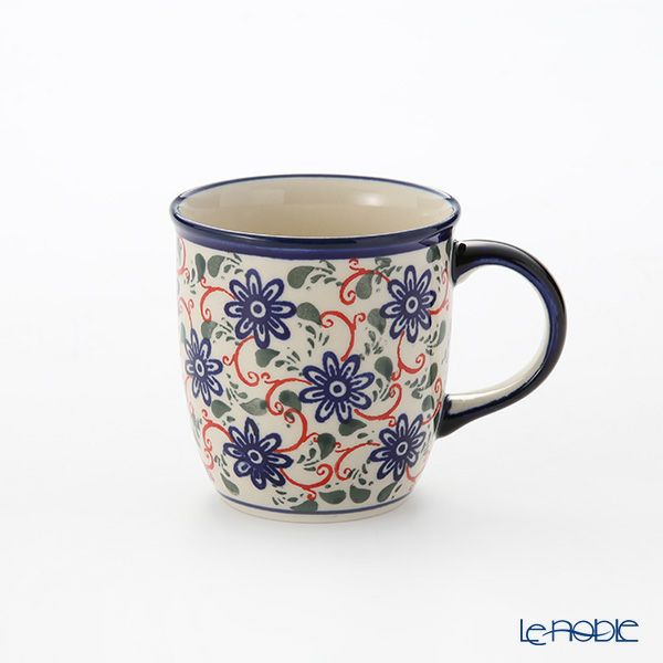 ポーリッシュポタリー（ポーランド陶器） ボレスワヴィエツ マグ 350ml／9.7cm 1105／A-1197A
