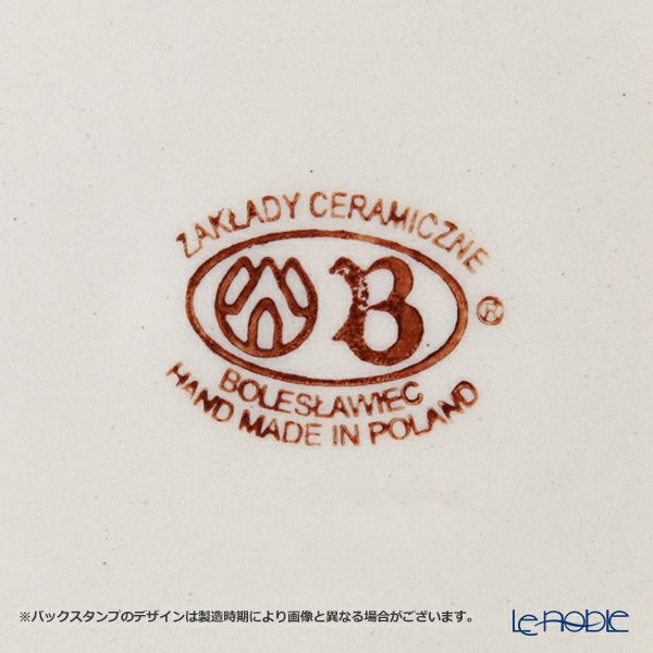 ポーリッシュポタリー（ポーランド陶器） ボレスワヴィエツ プレート 19.5cm 814／D-1170