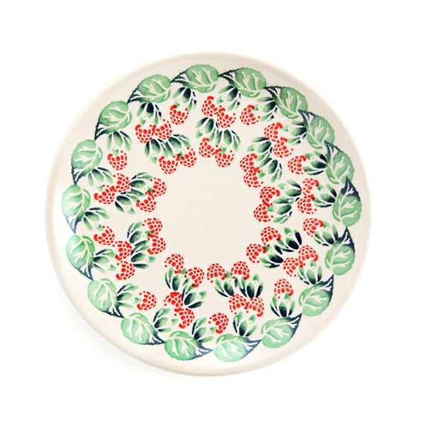 ポーリッシュポタリー（ポーランド陶器） ボレスワヴィエツ プレート 19.5cm 814／D-1170