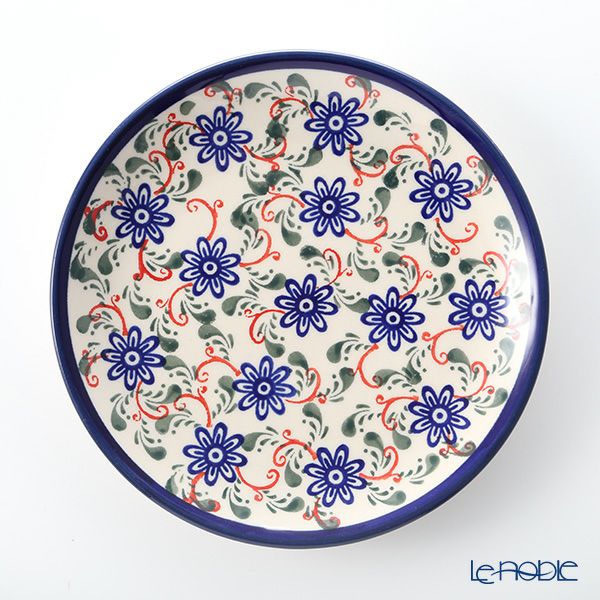ポーリッシュポタリー（ポーランド陶器） ボレスワヴィエツ プレート 19.5cm 814／A-1197A