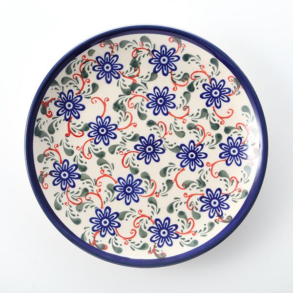 ポーリッシュポタリー（ポーランド陶器） ボレスワヴィエツ プレート 19.5cm 814／A-1197A