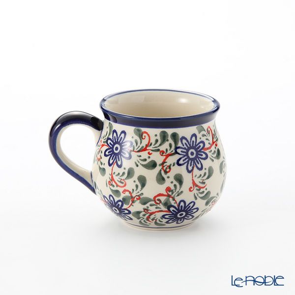 ポーリッシュポタリー（ポーランド陶器） ボレスワヴィエツ マグ 220ml／8cm 1452／A-1197A