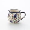 ポーリッシュポタリー（ポーランド陶器） ボレスワヴィエツ マグ 220ml／8cm 1452／A-1197A