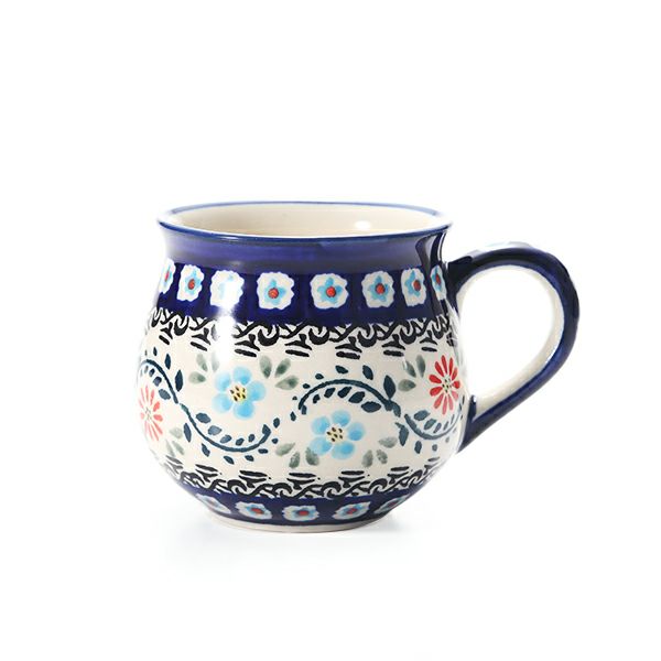ポーリッシュポタリー（ポーランド陶器） ボレスワヴィエツ マグカップ 220ml／8cm 1452／A-1145A