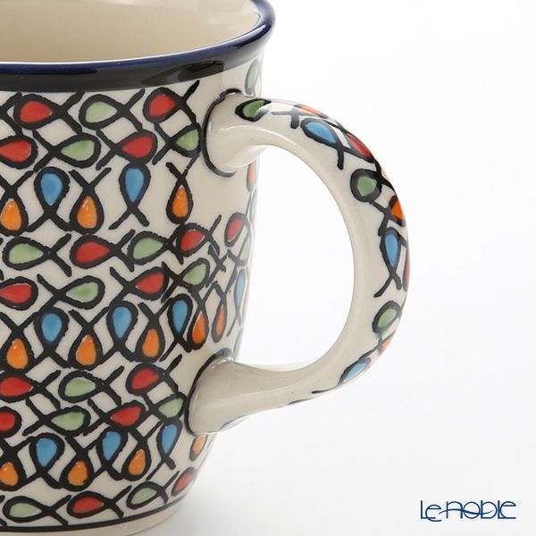 ポーリッシュポタリー（ポーランド陶器） ボレスワヴィエツ マグ 350ml／9.7cm 1105／DU-221