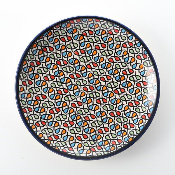 ポーリッシュポタリー（ポーランド陶器） ボレスワヴィエツ プレート 19.5cm 814／DU-221