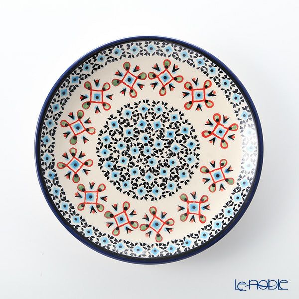 ポーリッシュポタリー（ポーランド陶器） ボレスワヴィエツ プレート 19.5cm 814／A-1220A