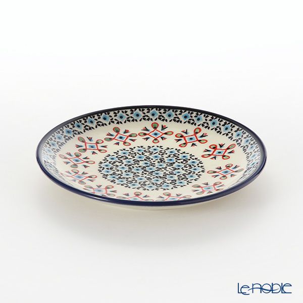 ポーリッシュポタリー（ポーランド陶器） ボレスワヴィエツ プレート 19.5cm 814／A-1220A