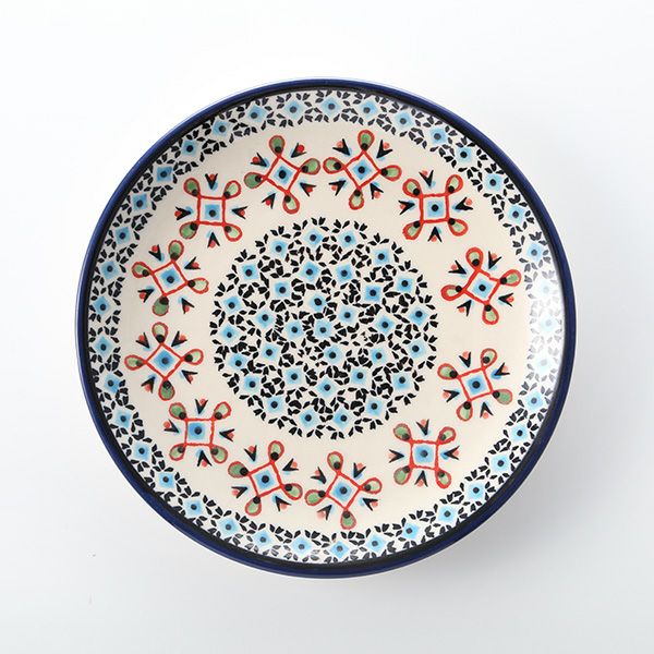 ポーリッシュポタリー（ポーランド陶器） ボレスワヴィエツ プレート 19.5cm 814／A-1220A