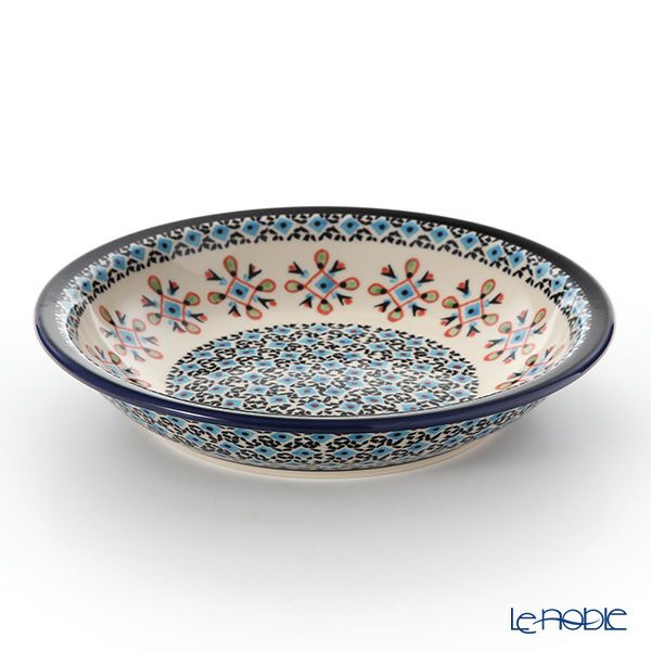 ポーリッシュポタリー（ポーランド陶器） ボレスワヴィエツ スーププレート 22cm 1002／A-1220A