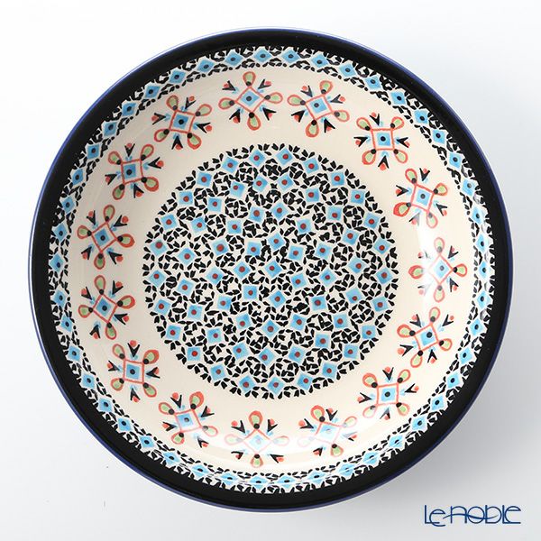 ポーリッシュポタリー（ポーランド陶器） ボレスワヴィエツ スーププレート 22cm 1002／A-1220A