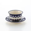 ポーリッシュポタリー（ポーランド陶器） ボレスワヴィエツ ジャパニーズティーカップ＆ソーサー 110ml 716／2014／A-166A 【ル・ノーブルオリジナル企画商品】