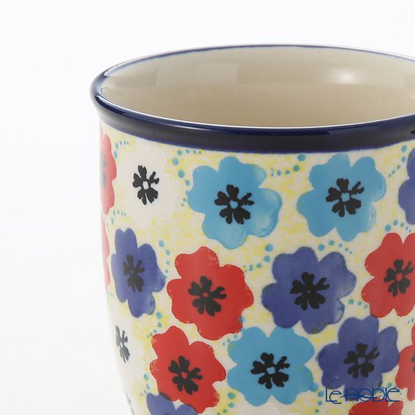 ポーリッシュポタリー（ポーランド陶器） ボレスワヴィエツ マグ 350ml／9.7cm 1105／DU-220