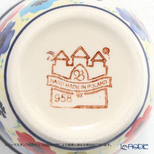 ポーリッシュポタリー（ポーランド陶器） ボレスワヴィエツ マグ 350ml／9.7cm 1105／DU-220