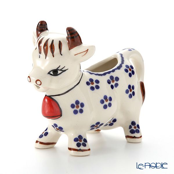 ポーリッシュポタリー（ポーランド陶器） ボレスワヴィエツ クリーマー（ウシ） 75ml 1885／225