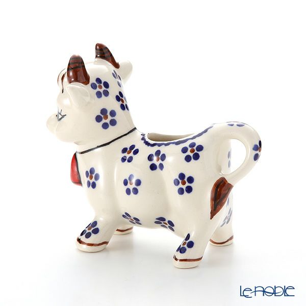 ポーリッシュポタリー（ポーランド陶器） ボレスワヴィエツ クリーマー（ウシ） 75ml 1885／225