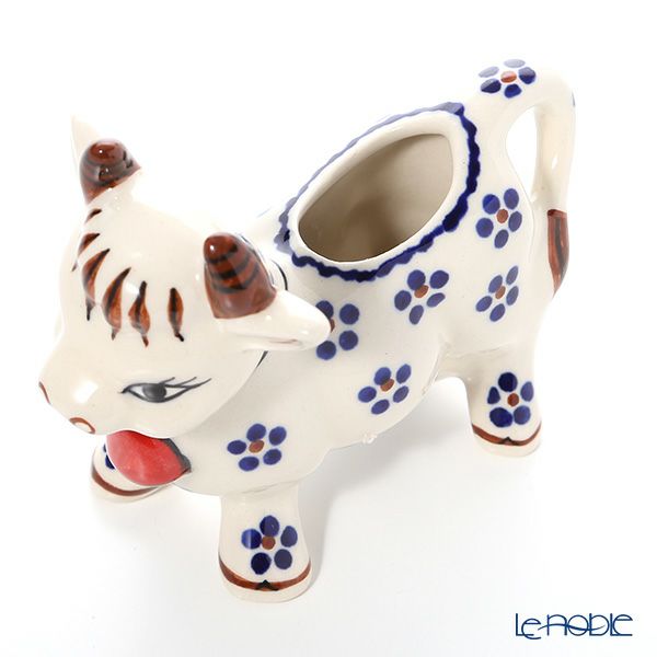 ポーリッシュポタリー（ポーランド陶器） ボレスワヴィエツ クリーマー（ウシ） 75ml 1885／225
