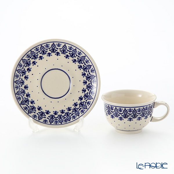 ポーリッシュポタリー（ポーランド陶器） ボレスワヴィエツ ティーカップ＆ソーサー 220ml／16cm 775／836／1169