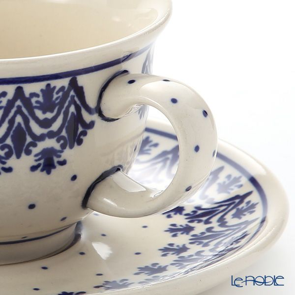 ポーリッシュポタリー（ポーランド陶器） ボレスワヴィエツ ティーカップ＆ソーサー 220ml／16cm 775／836／1169