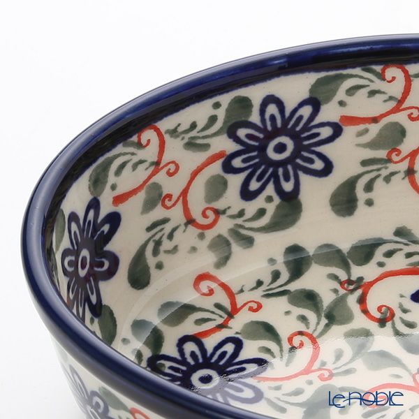 ポーリッシュポタリー（ポーランド陶器） ボレスワヴィエツ 楕円型ディッシュ 16.4cm／H4.5cm 1894A／A-1197A