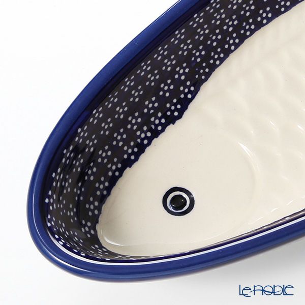 ポーリッシュポタリー（ポーランド陶器） ボレスワヴィエツ フィッシュプラター 35cm 1412／226A