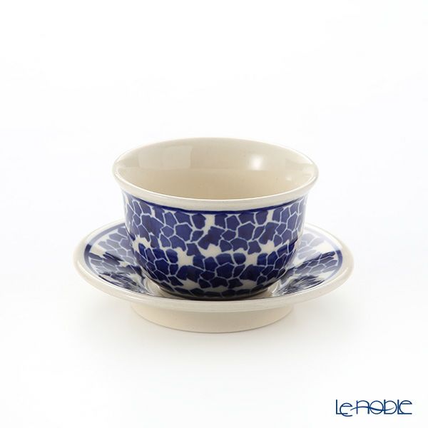 ポーリッシュポタリー（ポーランド陶器） ボレスワヴィエツ ジャパニーズティーカップ＆ソーサー 110ml 716／2014／1188 【ル・ノーブルオリジナル企画商品】