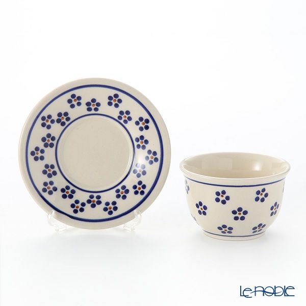 ポーリッシュポタリー（ポーランド陶器） ボレスワヴィエツ ジャパニーズティーカップ＆ソーサー 110ml 716／2014／225 【ル・ノーブルオリジナル企画商品】