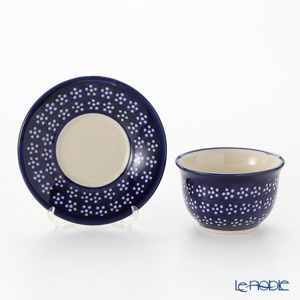 ポーリッシュポタリー（ポーランド陶器） ボレスワヴィエツ ジャパニーズティーカップ＆ソーサー 110ml 716／2014／226A 【ル・ノーブルオリジナル企画商品】