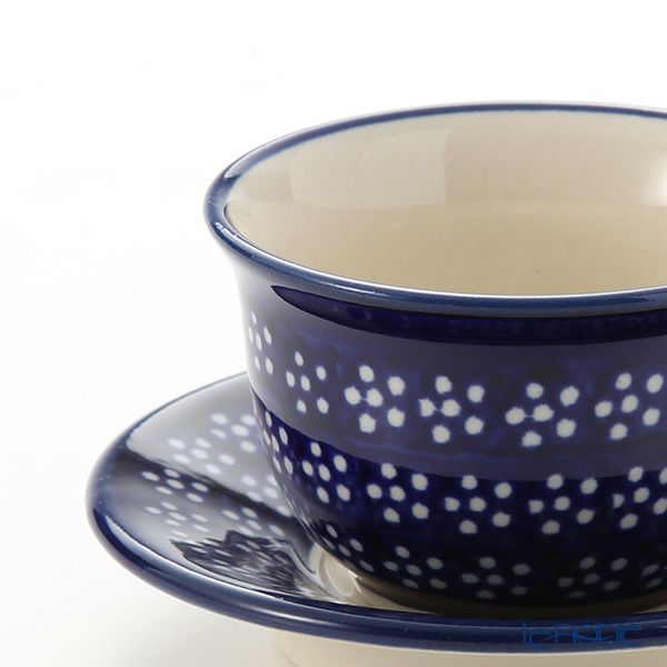 ポーリッシュポタリー（ポーランド陶器） ボレスワヴィエツ ジャパニーズティーカップ＆ソーサー 110ml 716／2014／226A 【ル・ノーブルオリジナル企画商品】